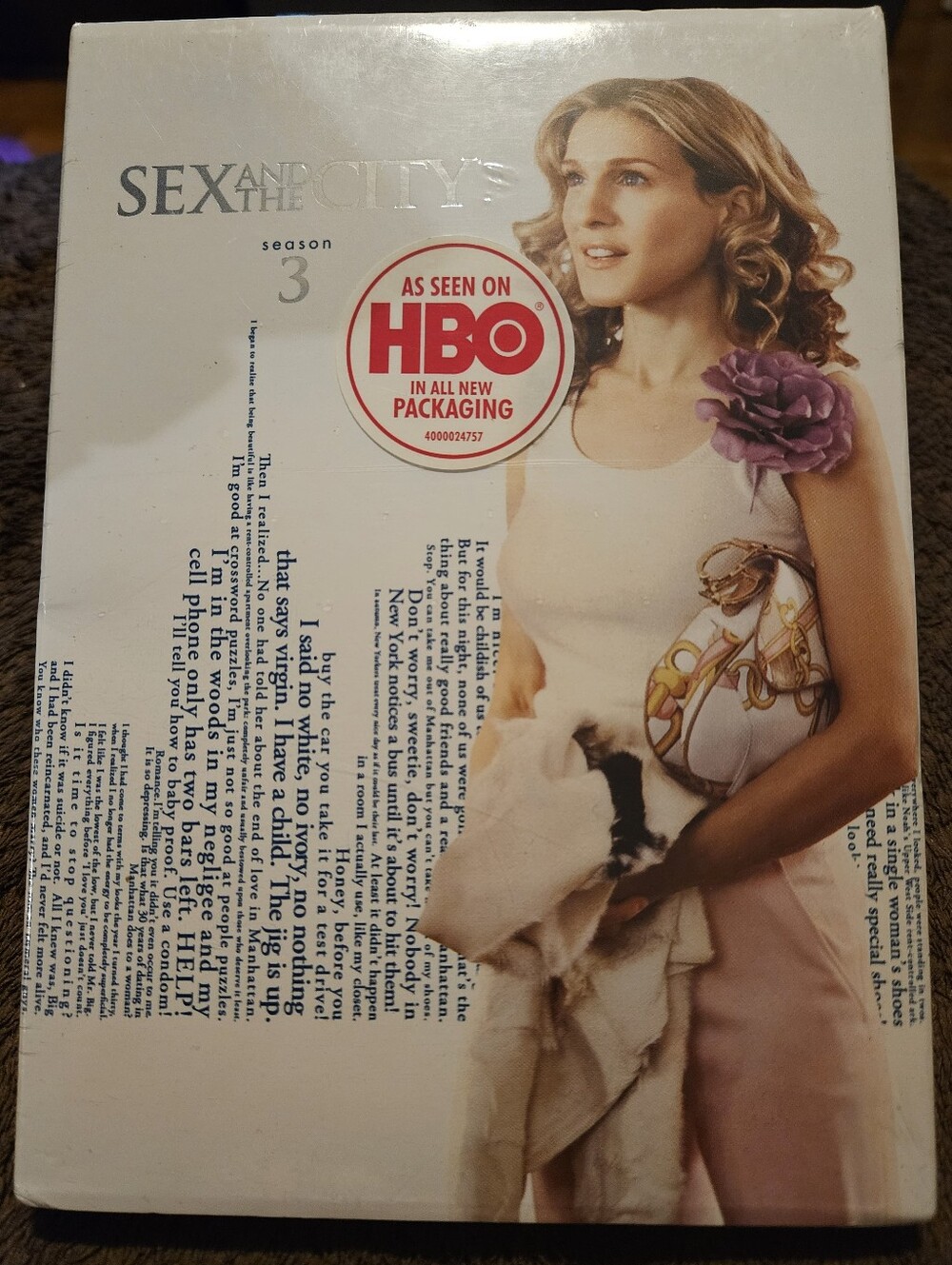 NWT Sex and the City Season 3 DVD